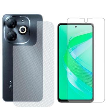 Imagem de Virtual Multi - Película Hidrogel + Adesivo Fibra de Carbono para Infinix Smart 8 Pro - Transparente
