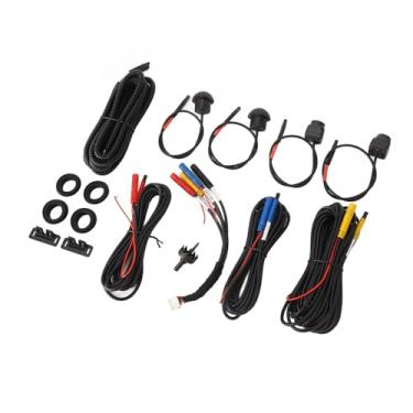 Imagem de lyrlody Câmera de Carro 360 Câmera de Carro 360 Graus do Surround System Com Visão Noturna IP68 à Prova d'água para Auto Radio (1080p)