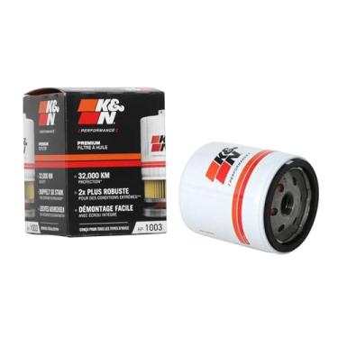 Imagem de K&N Filtro de óleo premium: Proteção de motor de 20.000 milhas com chave de porca: Compatível com modelos selecionados de veículos TOYOTA/LEXUS/SUZUKI/CHEVROLET (veja a descrição do produto para