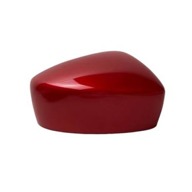Imagem de Acessórios para carro Capa para espelho retrovisor externo Espelhos laterais Carcaça Cor pintada Compatível com Mazda 6 Atenza 2018-2021(1pcs soul red right)