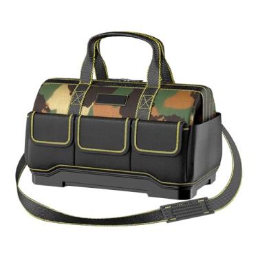 Imagem de Bolsa de Ferramentas,Organizador Portátil De Caixa De Ferramentas Armazenamento - Bolsa De Cinto Expansível Com Múltiplos Compartimentos Para Organização Trabalho Viagem Carpinteiro