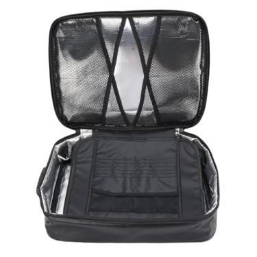 Imagem de Asixxsix Bolsa de Documentos à Prova de Fogo, 5200 ° F Organizador de Arquivos à Prova de água Isolada à Prova de água Com Bloqueio e Vários Bolsos, Armazenamento Seguro por Portátil