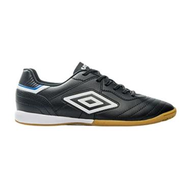 Imagem de Chuteira Futsal Umbro Speciali Iii League,Preto/Branco/Azul,43