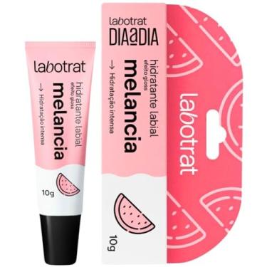 Imagem de Hidratante Labial Efeito Gloss Melancia Labotrat 10g com Óleo de Jojoba Vitamina E e D-Pantenol Hidratação Intensa Brilho Natural Fórmula Vegana Sem Parabenos Cruelty-Free Linha Dia a Dia