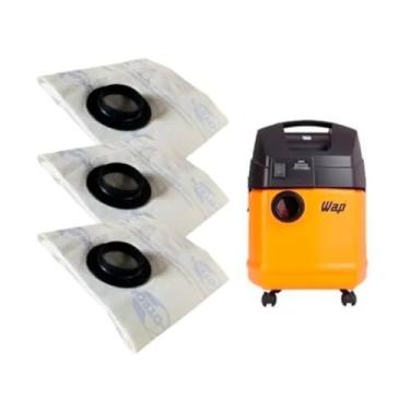 Imagem de Saco Aspirador Pó Wap St10 Descartável Papel 3un