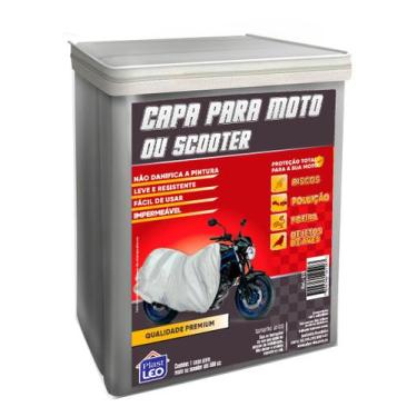 Imagem de Capa para Moto Vinil Plast Leo 518 Tamanho Único