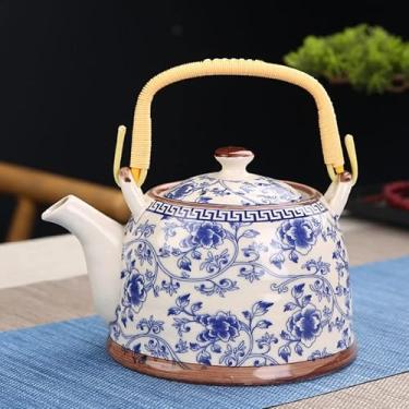 Imagem de 900 Ml Pote Grande De Cerâmica Capacidade Bule De Porcelana Com Filtro De água Chinês Kung Fu Chaleira Teaware Drinkware Chaleira Chá Verde, 18