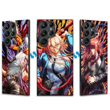 Imagem de Capa 3D Anime Motion para Galaxy S, capa de 6,1 polegadas, à prova de choque, macia, antiarranhões, mangá legal, intercambiável, compatível com SamGalaxy S (CM1, Samsung Galaxy S24 Plus)