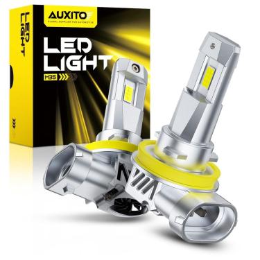 Imagem de Lâmpadas AUXITO 2025 H11 H8 H9 H16 6500K 30.000 lm Farol de neblina