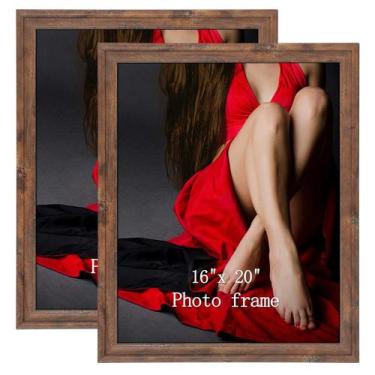 Imagem de Porta-Retratos Calenzana Rustic Distressed 16x20cm - Estilo Pôster