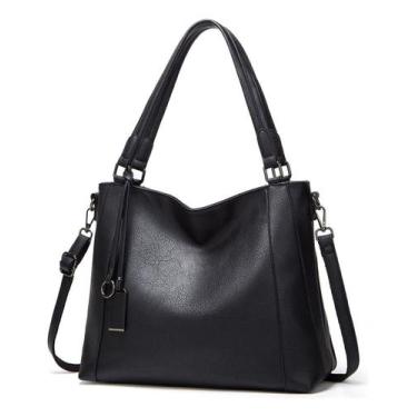 Imagem de Bolsa Transversal Grande Ombro Feminina Trabalho Social Lind - Alwy, P