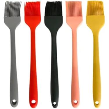 Imagem de Pincel Silicone Culinário 25cm Profissional Versátil Fácil de Lavar Uso Doméstico e Comercial