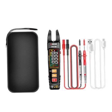 Imagem de Milageto Medidor de corrente ac dc, braçadeira pn130, medidor de corrente, tela de luz de fundo, multímetro elétrico, medidor de braçadeira digital para carros