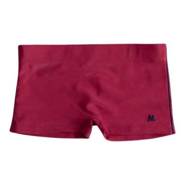 Imagem de Sunga Infantil Para Meninos Modelo Boxer Lisa Moda Praia Mash, GG, Ver