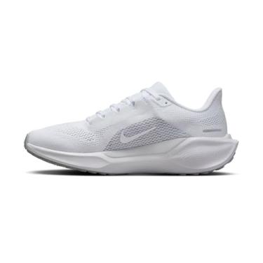 Imagem de Nike Tênis feminino Pegasus 41, Branco/Branco/Platina pura/Prata Metálica, 42