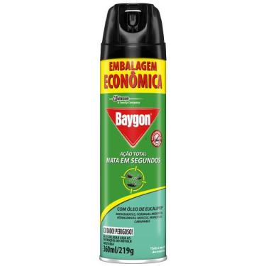 Imagem de Inseticida Baygon Ação Total Eucalipto 360ml, 330g