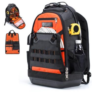 Imagem de Mochila de ferramentas Stahlusdick Heavy Duty Electricist à prova d'ág