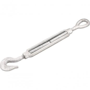 Imagem de Esticador Para Cabo De Aço 1-2 Gancho X Olhal Pesado Galvan