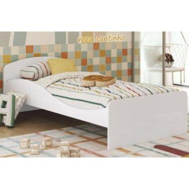 Imagem de Mini Cama Infantil Lua Branco - Peroba - Móveis Peroba