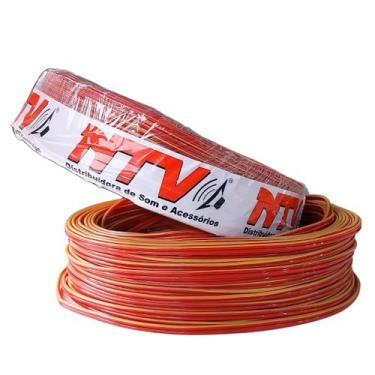 Imagem de Rolo Fio Bicolor Cristal 2x0,50mm Cabo Paralelo Polarizado - NTV FIOS 