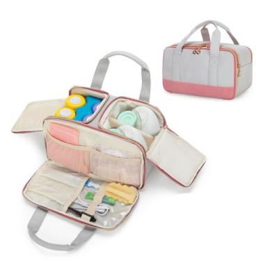 Imagem de Bolsa de extração de leite Damero Wearable compatível com Elvie e Mede