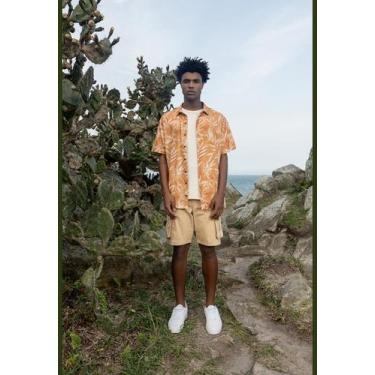 Imagem de Bermuda Masculina em Sarja The Philippines, Bege, 46