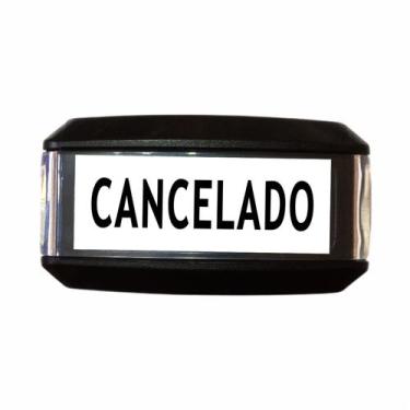 Imagem de Carimbo Automatico Autoentintado CANCELADO Nykon 302 - 14x38mm