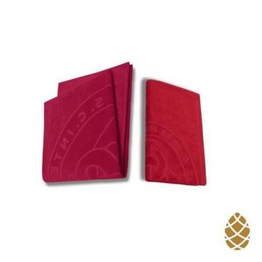 Imagem de Kit Toalha Banho+ Rosto Jacquard Buettner Inter Vermelho