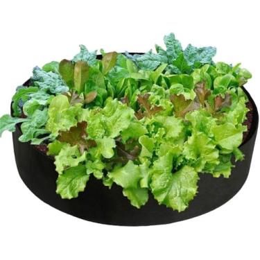 Imagem de Sacos De Plantio Redondos Mx Grande Canteiro Elevado Saco De Cultivo Recipiente De Plantio Vaso De Plantador De Tecido Macio Não Tecido Para Plantio Doméstico Plantas Flores Ve, Purple, 100 Gallons