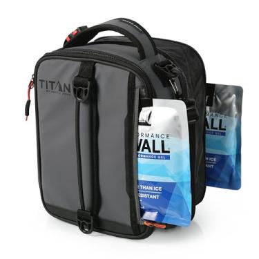 Imagem de Lancheira expansível com isolamento térmico Titan Sharkskin cinza