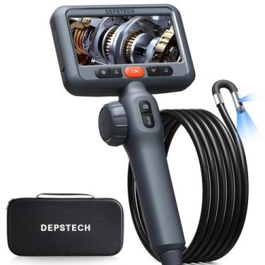 Imagem de Câmera endoscópica DEPSTECH DS650 de lente dupla articulada 1080P