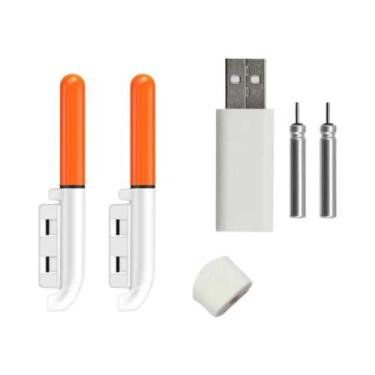 Imagem de Vara De Pesca À Prova D'água Recarregável USB LED CR425 3.6V Bateria D
