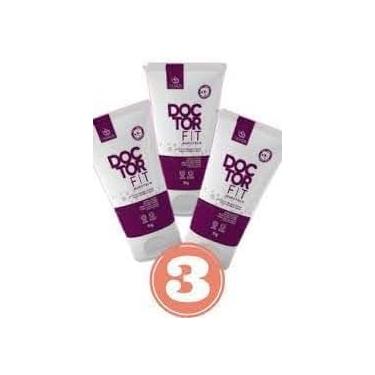 Imagem de Combo 03 Unidades Doctor Fit Nanotech AKMOS, 90g - Original, com Arnica e Extratos Naturais, Nanotecnologia