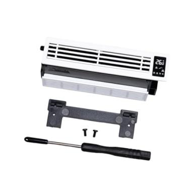 Imagem de YIJU Conjunto de modelos de ar condicionado em miniatura, decoração para casa de bonecas, escala 1/12, móveis para casa de bonecas, Style a