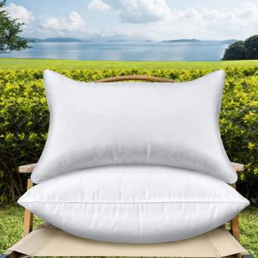 Imagem de Conjunto de 2 almofadas para uso externo QSWRD 30x50cm