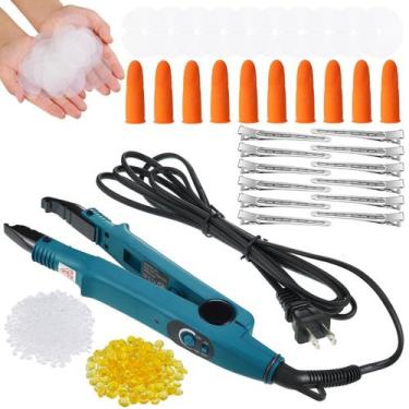 Imagem de Extensões de cabelo Lanties Extensões de cabelo de queratina de fusão 