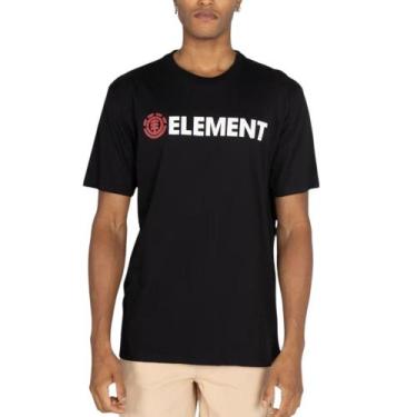 Imagem de Camiseta Element Blazin, M, Preto
