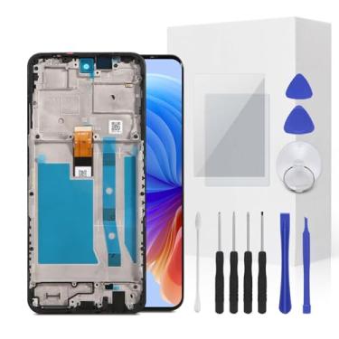 Imagem de JENCYFU Kit de substituição de tela HMD Fusion Full LCD Screen Display Touch Digitalizador com ferramenta de reparo para modelo HMD Fusion TA-1640 TA-1658 16.7 cm