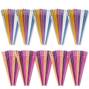 Imagem de Kit 120 Palitos Prendedor de Cabelo Estilo Oriental Perolado