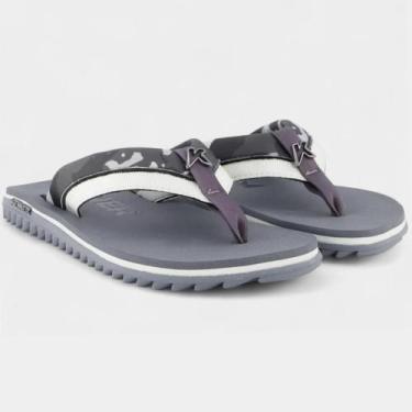 Imagem de Sandália Kenner Kivah Colors Camuflagem Masculina - Cinza, 42