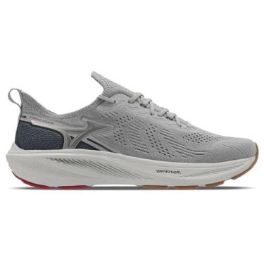 Imagem de Tênis Mizuno Sunrise Masculino - Cinza-Branco, 42