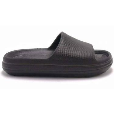 Imagem de Chinelo Slide Molekinha - Infantil, Preto, 33/34, Feminino