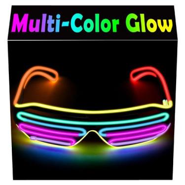 Imagem de Óculos de iluminação LED YourFocus Shutter Shades Multicolor