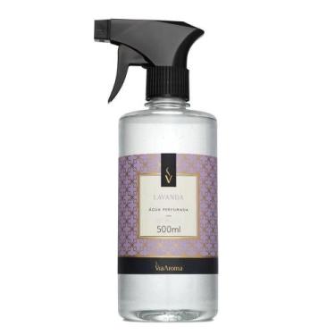 Imagem de Água Perfumada Lavanda Via Aroma - 500ml - Fragrância Relaxante para T