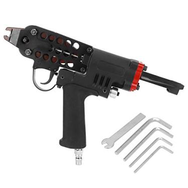 Imagem de Ferramenta pneumática de pregador de anel C Pistolas de prego de ar Alicate de galinheiro tipo C Ferramenta de fabricação de gaiola de pássaros para alicate de gaiola