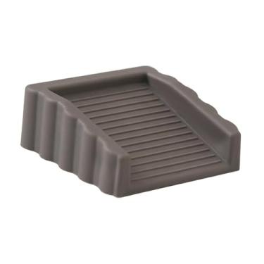 Imagem de Generic Batente de porta Protetor de parede leve Batente de porta de borracha Proteção de piso para quarto Escola Cozinha Banheiro Hotel, 1pcs Cinza