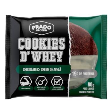 Imagem de Cookie d' Whey (chocolate com creme de avelã, 10 unidades)