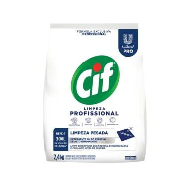 Imagem de Limpador em Pó Limpeza Profissional 2,4kg Cif