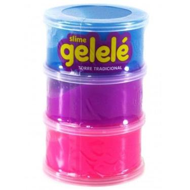 Imagem de Slime Gelelé Torre Glitter