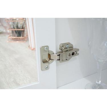 Imagem de Armário Aéreo Cozinha Modulado Americana C- 2 Portas 80cm Cinza - Henn